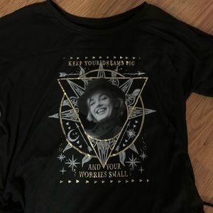 Size XLarge Marilyn Monroe shirt long sleeve